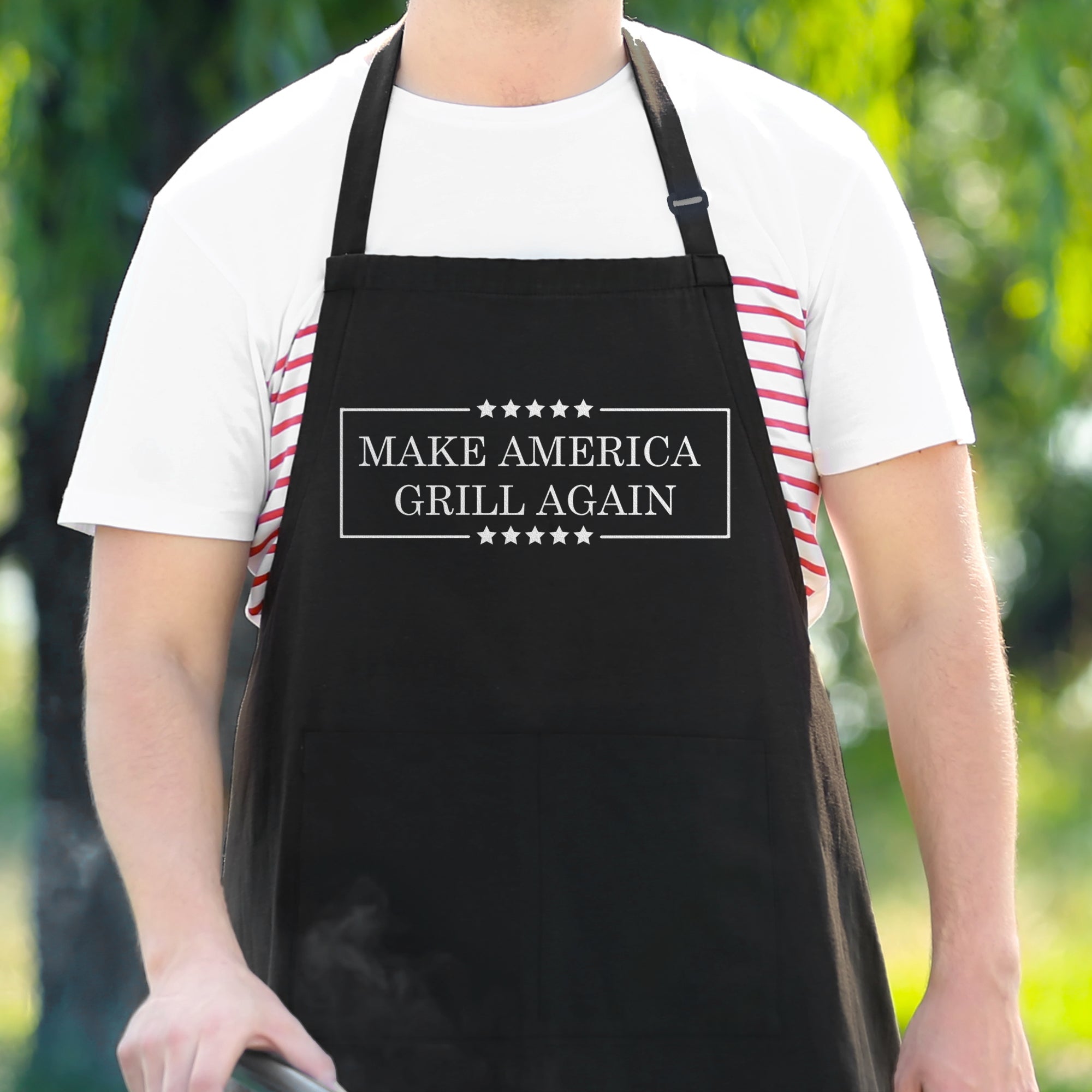 Make America Grill Again (MAGA) - Funny Trump Apron