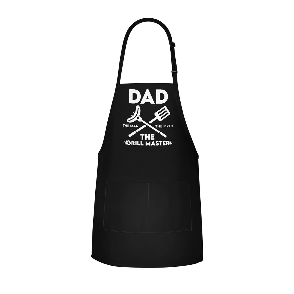 DAD THE GRILL MASTER APRON : Cooking Apron Grilling Gifts For Him Kitchen  Apron For Men  Apron for Sale by Merchlux